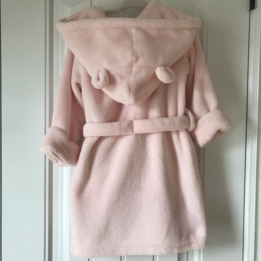 GAP Pink Robe Size 2T - Picture 2 of 5